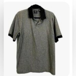 Polo by Ralph Lauren Black and Gray Polo Shirt